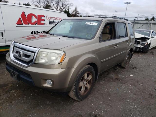Photo 2 from auction – 2010 HONDA PILOT EXL with VIN 5FNYF4H54AB001129