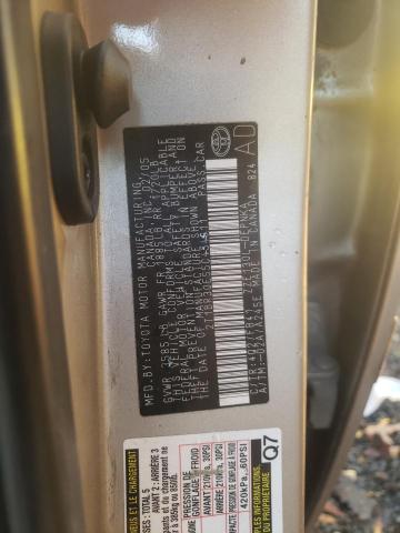 صورة رقم 10 من المزاد - 2005 TOYOTA COROLLA CE مع VIN 2T1BR30E55C454611