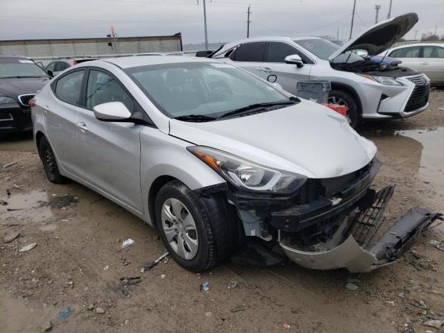 HYUNDAI ELANTRA SE 2016 with VIN 5NPDH4AEXGH684659 - Photo from auction
