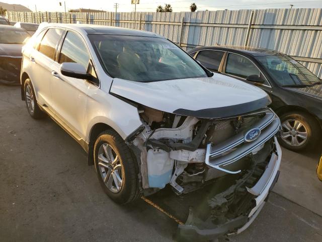 FORD EDGE SEL 2015 with VIN 2FMTK3J93FBC00265 - Photo from auction