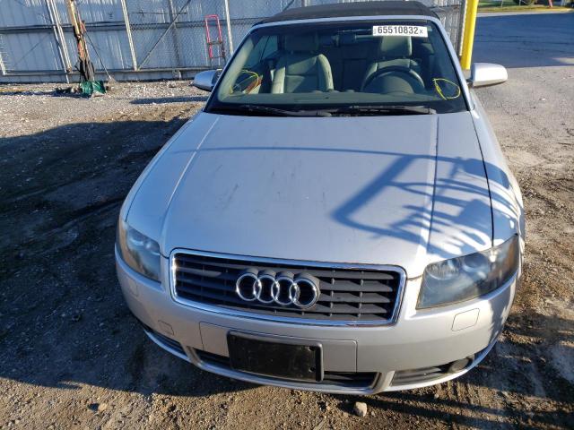 Photo 9 from auction – 2004 AUDI A4 3.0 CAB with VIN WAUAT48H74K010352