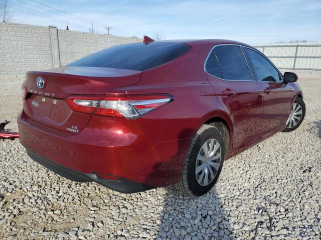 Photo 3 from auction – 2020 TOYOTA CAMRY LE with VIN 4T1C31AK0LU529404
