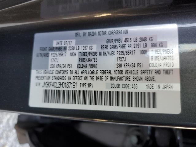 Photo 10 from auction – 2017 MAZDA CX-5 TOURI with VIN JM3KFACL3H0187191