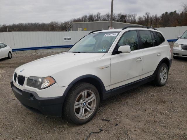 BMW X3 3.0I 2005 with VIN WBXPA93475WD20196 - Photo from auction