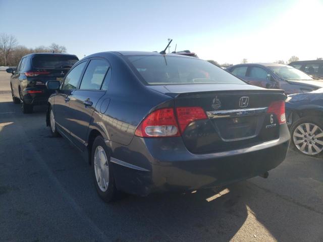 Photo 2 from auction – 2009 HONDA CIVIC HYBR with VIN JHMFA36289S008929