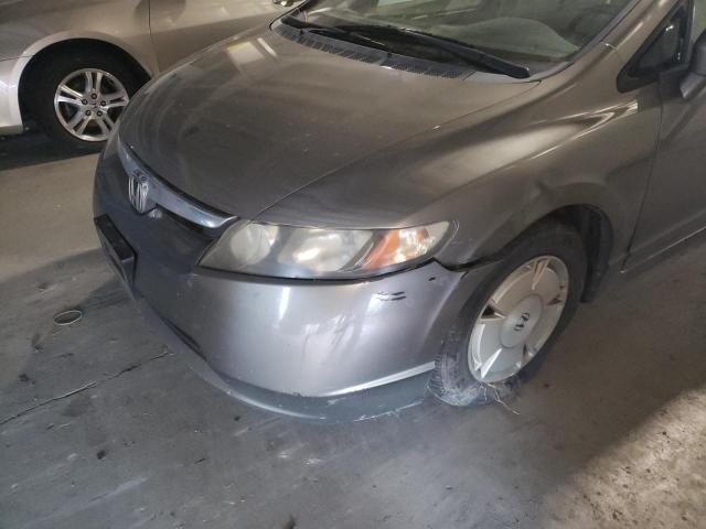 Photo 9 from auction – 2008 HONDA CIVIC HYBR with VIN JHMFA36208S011693