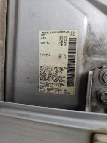 Photo 10 from auction – 2012 NISSAN ALTIMA BAS with VIN 1N4AL2AP6CN533681
