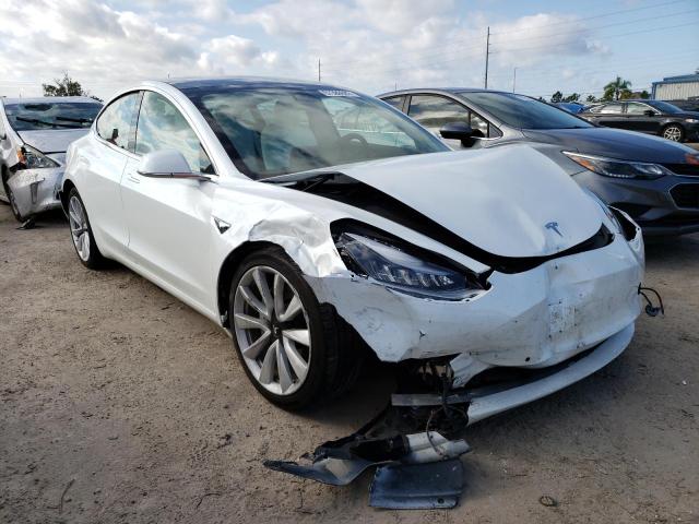 TESLA MODEL 3 2020 with VIN 5YJ3E1EA6LF591284 - Photo from auction