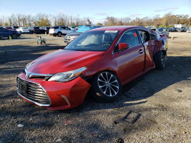 Photo 2 from auction – 2016 TOYOTA AVALON XLE with VIN 4T1BK1EB2GU196976