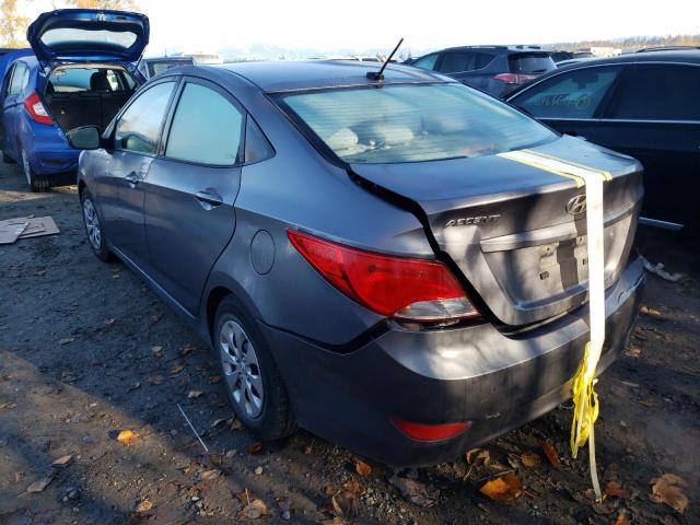 Photo 3 from auction – 2017 HYUNDAI ACCENT SE with VIN KMHCT4AE7HU182172