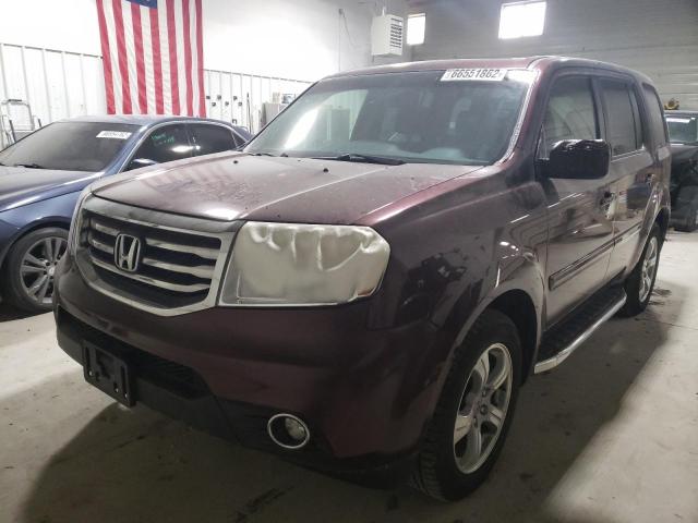 Фото 2 с аукциона – 2014 HONDA PILOT EXL с VIN 5FNYF4H68EB026565