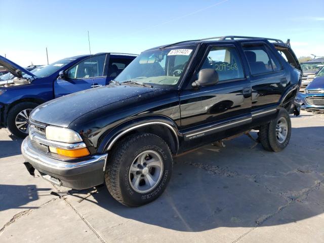 CHEVROLET BLAZER 1998 with VIN 1GNCS13W3W2165350 - Photo from auction