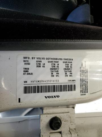 Photo 14 from auction – 2003 VOLVO XC90 with VIN YV1CM59H431016153