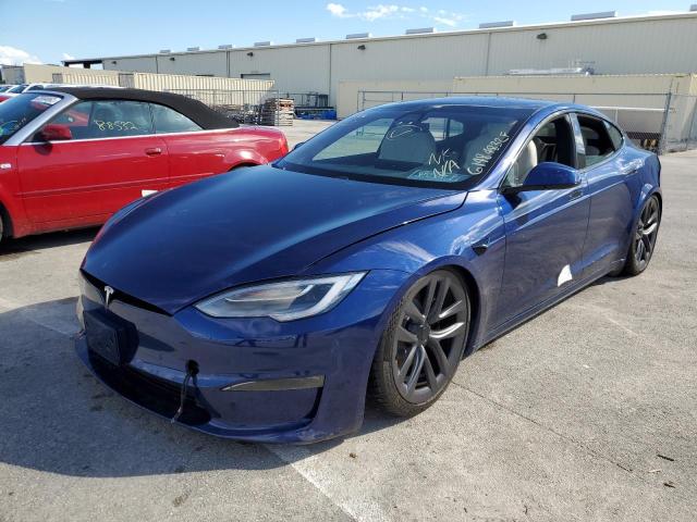 Photo 2 from auction – 2021 TESLA MODEL S with VIN 5YJSA1E53MF433867