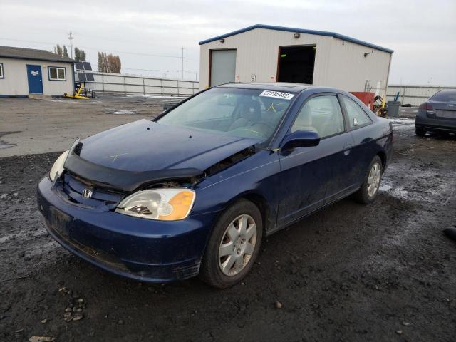 Photo 2 from auction – 2002 HONDA CIVIC EX with VIN 1HGEM22982L066154