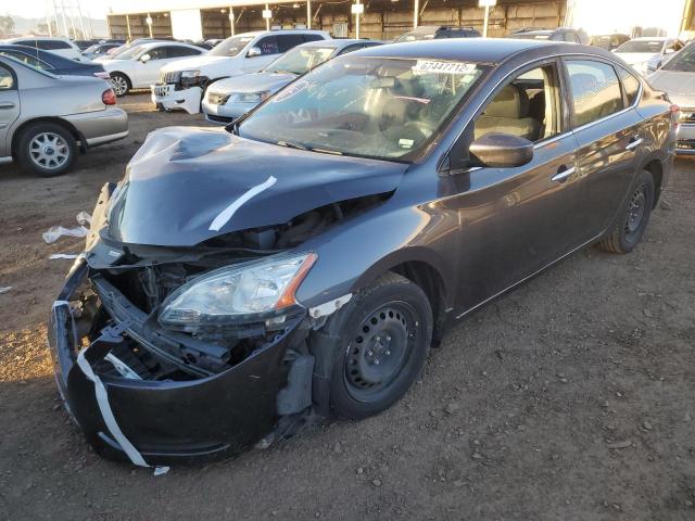 Photo 2 from auction – 2015 NISSAN SENTRA S with VIN 3N1AB7AP6FL650789