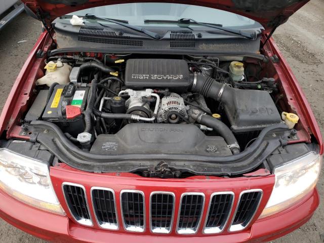 Photo 7 from auction – 2002 JEEP GRAND CHER with VIN 1J8GW58J82C268408