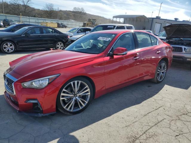 INFINITI Q50 SENSOR 2021 with VIN JN1EV7CP3MM705708 - Photo from auction