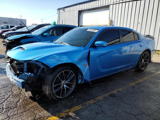DODGE CHARGER R/ 2018 with VIN 2C3CDXGJ0JH306402 - Photo from auction