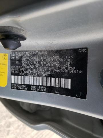 Photo 10 from auction – 2003 TOYOTA HIGHLANDER with VIN JTEHF21A530135530