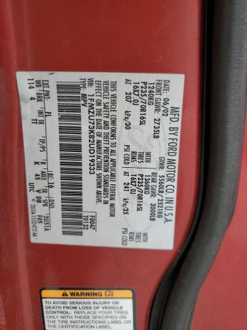Photo 10 from auction – 2002 FORD EXPLORER X with VIN 1FMZU73K82UD19333