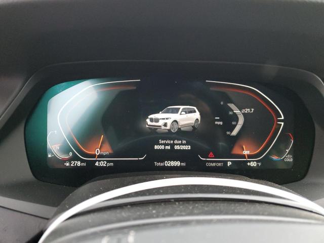 Photo 8 from auction – 2022 BMW X7 XDRIVE4 with VIN 5UXCW2C05N9M70349