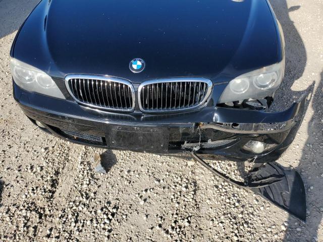 Photo 9 from auction – 2006 BMW 750 LI with VIN WBAHN83556DT63340