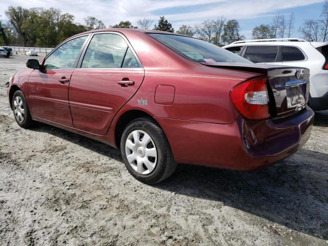 Photo 2 from auction – 2002 TOYOTA CAMRY LE with VIN 4T1BE32K72U098395
