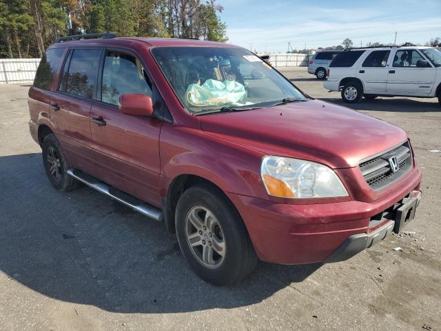 Photo 4 from auction – 2004 HONDA PILOT EXL with VIN 2HKYF18504H613784