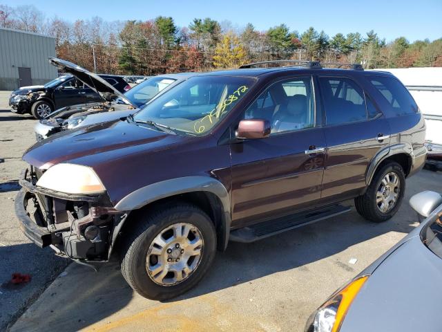 ACURA MDX 2002 with VIN 2HNYD18232H517370 - Photo from auction