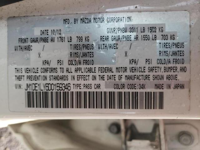 Photo 10 from auction – 2013 MAZDA MAZDA2 with VIN JM1DE1LY6D0159346