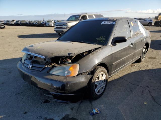 Photo 2 from auction – 2003 HONDA CIVIC LX with VIN 1HGES15563L021658