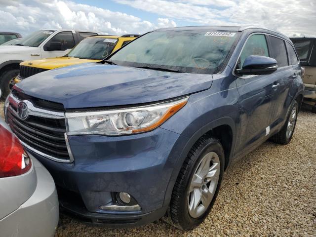 Photo 2 from auction – 2015 TOYOTA HIGHLANDER with VIN 5TDYKRFH0FS076354