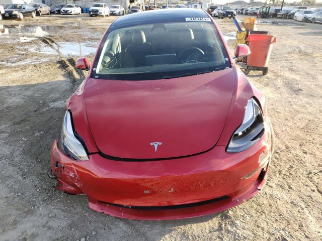 Photo 5 from auction – 2022 TESLA MODEL 3 with VIN 5YJ3E1EA2NF289302