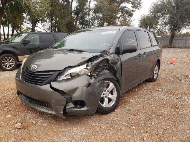 TOYOTA SIENNA 2011 with VIN 5TDZK3DC7BS123219 - Photo from auction