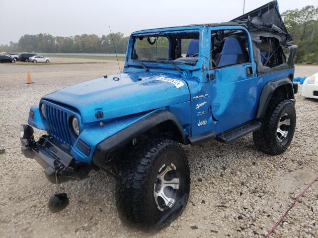 JEEP WRANGLER / 2002 with VIN 1J4FA49SX2P710126 - Photo from auction