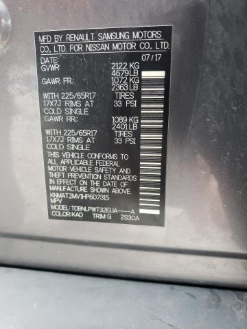Photo 14 from auction – 2017 NISSAN ROGUE S with VIN KNMAT2MV1HP607315