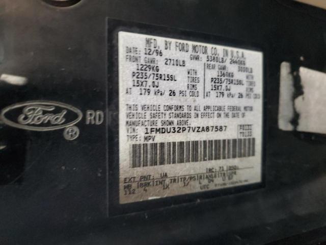 Photo 10 from auction – 1997 FORD EXPLORER with VIN 1FMDU32P7VZA87587
