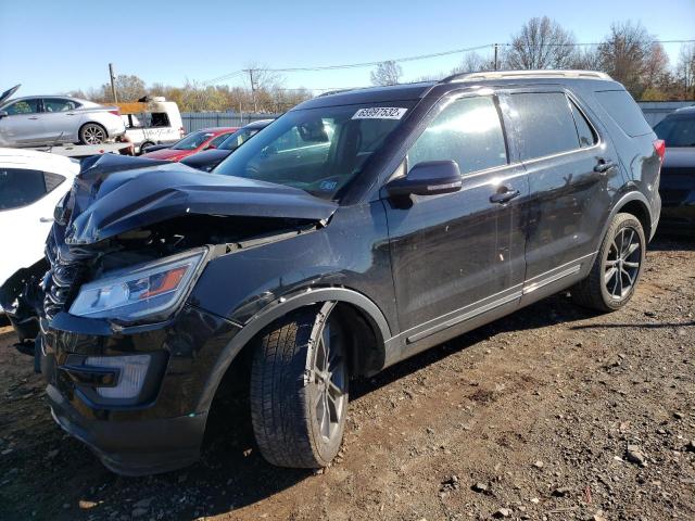 FORD EXPLORER X 2017 with VIN 1FM5K8D85HGC16729 - Photo from auction