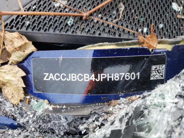Photo 10 from auction – 2018 JEEP RENEGADE T with VIN ZACCJBCB4JPH87601
