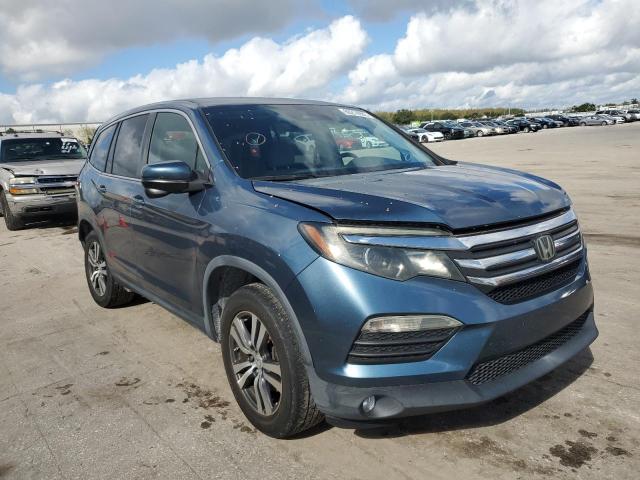 HONDA PILOT EX 2016 with VIN 5FNYF5H44GB007146 - Photo from auction