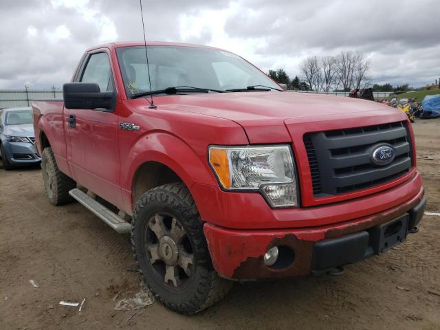 FORD F150 2010 with VIN 1FTMF1E88AKA50249 - Photo from auction