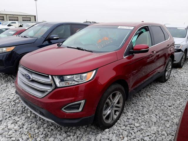 Photo 2 from auction – 2016 FORD EDGE TITAN with VIN 2FMPK3K99GBB23788