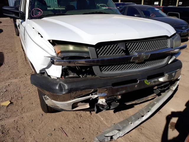 Photo 9 from auction – 2005 CHEVROLET SILVERADO with VIN 1GCEC19V35E246911