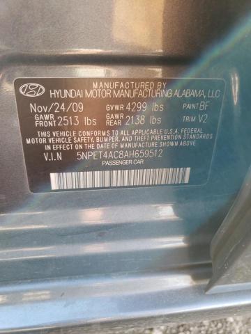 Photo 10 from auction – 2010 HYUNDAI SONATA GLS with VIN 5NPET4AC8AH659512