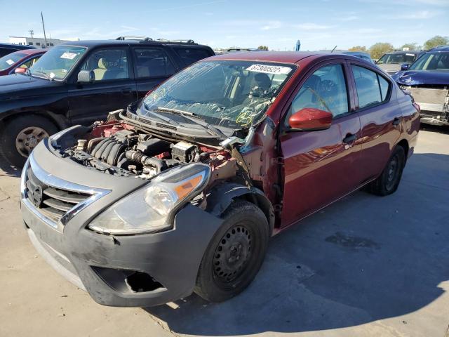 NISSAN VERSA S 2018 with VIN 3N1CN7AP1JL818783 - Photo from auction