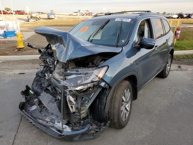 Photo 2 from auction – 2021 HONDA PILOT EXL with VIN 5FNYF6H53MB063640