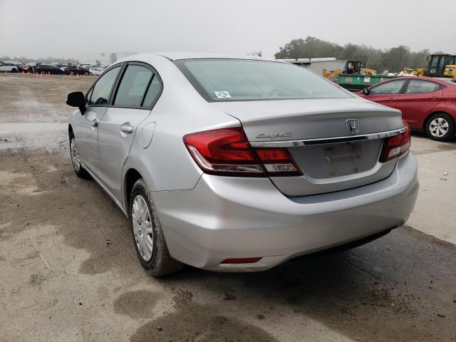 Photo 3 from auction – 2013 HONDA CIVIC LX with VIN 2HGFB2F58DH561178