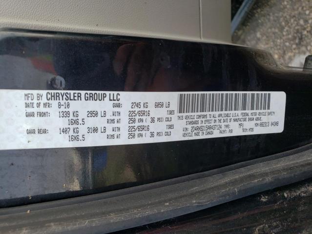 Photo 10 from auction – 2010 DODGE GRAND CARA with VIN 2D4RN5D15AR437124