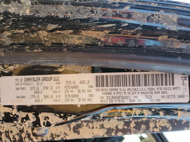 Photo 10 from auction – 2015 RAM 1500 ST with VIN 3C6JR6AG9FG540211